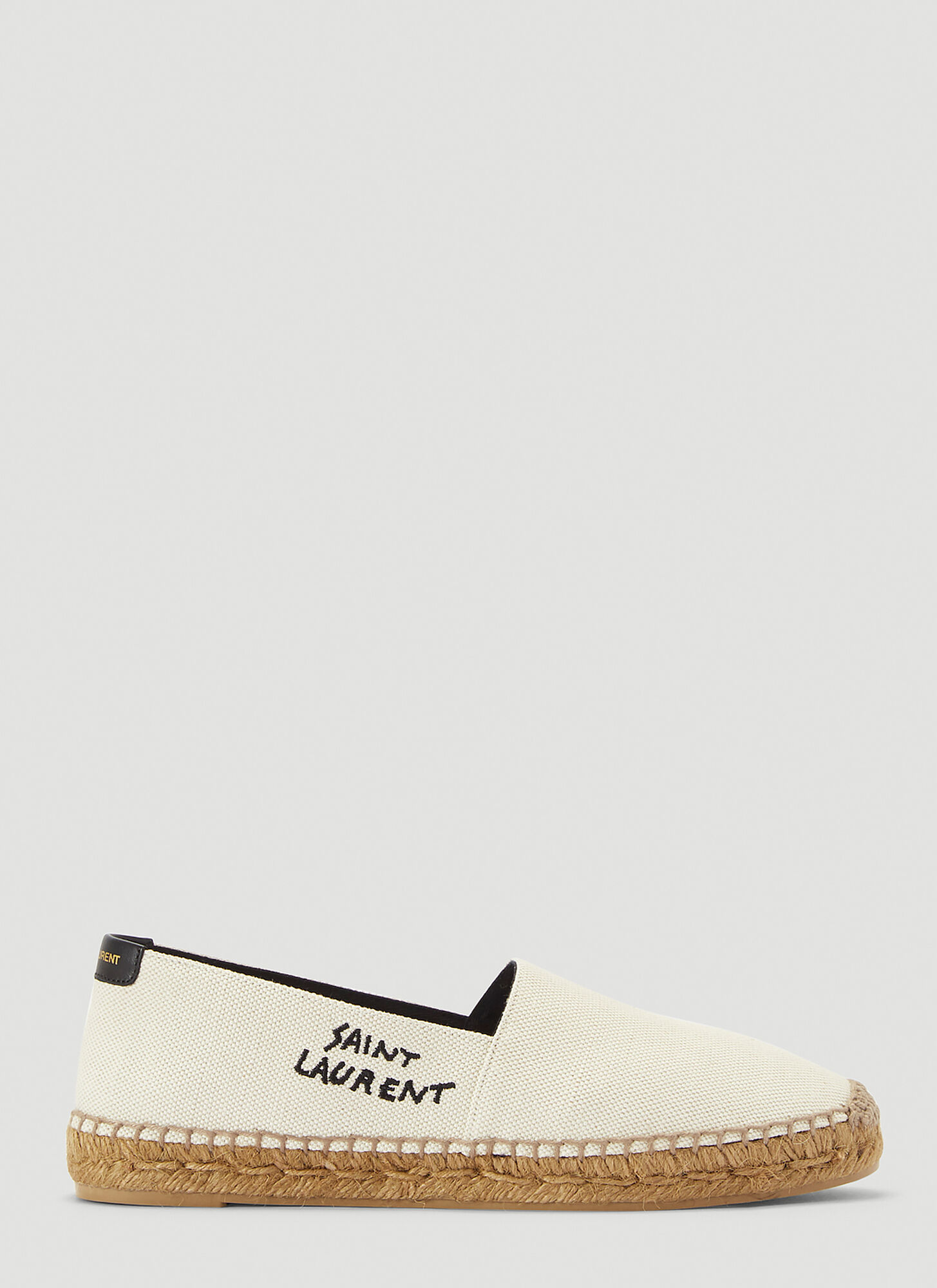 Logo Espadrilles Shoes in White | LN-CC female White 100% Cotton. 100% Leather.39067