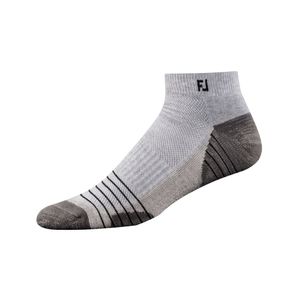 FootJoy Men\'s Techsof Tour Sport Socks 1008563-Heather Gray  Size size 7-12, heather gray
