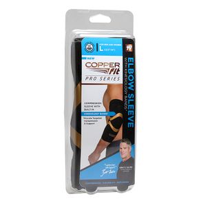 Copper Fit Pro Elbow Compression Sleeve 1018426- Size lg