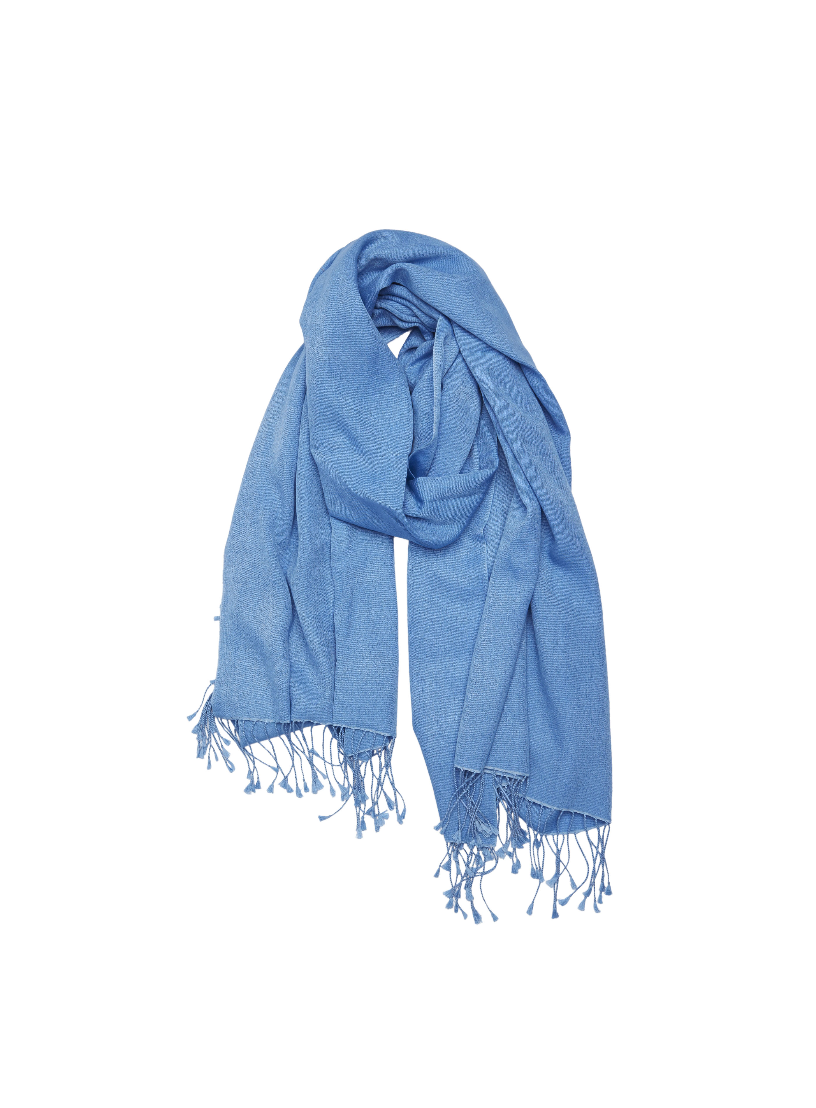 Pashmina and Silk Shawl (Ocean)