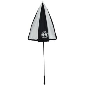 ProActive Sports Drizzle Stik Drape Umbrella 1034819-Black/White, black/white
