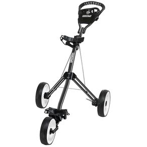JEF World of Golf Navigator Push Cart 1046158-Black, black