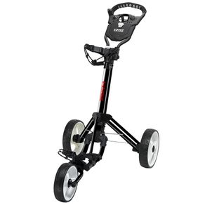 JEF World of Golf Easy Fold Push Cart 1046160-Black, black