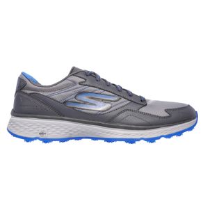 Skechers Men\'s Go Golf Fairway Spikeless Golf Shoes 1056431-Charcoal/Blue  Size 8 M, charcoal/blue