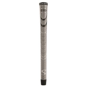 SuperStroke Cross Comfort Club Grips - Mid Size 1068743-Gray/Black Midsize, gray/black