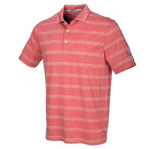 Puma Men\'s Volition Pounce Stripe Polo 1077732-Quiet Shade  Size 2xl, quiet shade