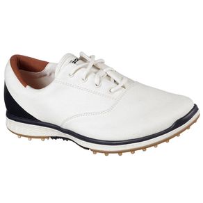 Skechers Women\'s Go Golf Elite V.2 Golf Shoes 10857 Size 6 Size 6-White/Blue  Size 6 M, white/blue