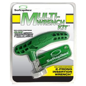 SoftSpikes Multi-Wrench Kit w/ Cleat Ripper & 2-Prong Insertion Wrench 1086602-