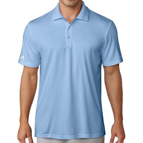 adidas Men\'s Performance Polo 1097880-Clear Sky  Size lg, clear sky