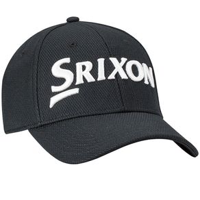 Srixon Men\'s FlexiFit Cap 1111165-Black  Size sm/md, black