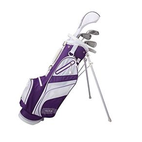 Tour X Junior\'s 5PC Package Set 1114076-Purple  Size size 3 Right Steel/Graphite Combo, purple