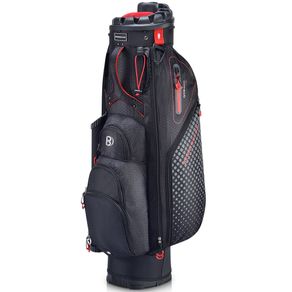 Bennington Quiet Organizer 9 Lite Cart Bag 1117083-Black/Red, black/red