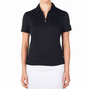 Nivo Women\'s Natasha Polo 1117610-Black  Size sm, black