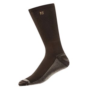 Footjoy ProDry Crew Socks 1120142-Brown  Size size 7-12, brown