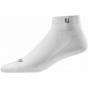 FootJoy Men\'s ProDry Lightweight Sport Socks 1120172-White  Size size 7-12, white