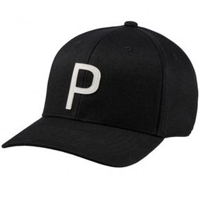 Puma Throwback P Hat 1123112-Puma Black  Size one size fits most, puma black