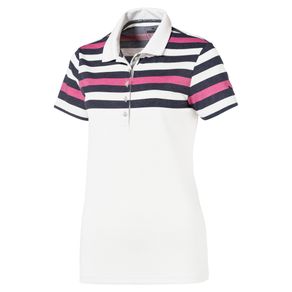 Puma Women\'s Road Map Polo 1123401-Peacoat  Size md, peacoat