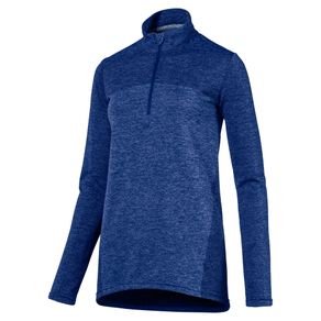 Puma Women\'s EvoKnit Seamless 1/4-Zip Popover 1123733-Sodalite Blue  Size xs, sodalite blue
