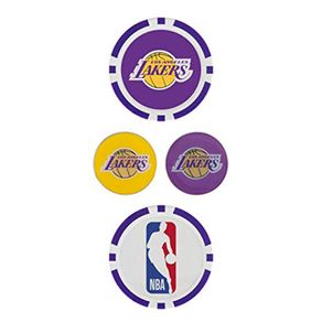NBA Ball Market Set 1131260-Los Angeles Lakers  Size 2 pk