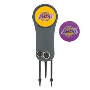 NBA Switchblade Tool w/Ball Markers 1131326-Los Angeles Lakers