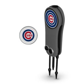 MLB Switchblade Tool with Ball Markers 1131864-Chicago Cubs