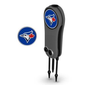 MLB Switchblade Tool with Ball Markers 1131887-Toronto Blue Jays