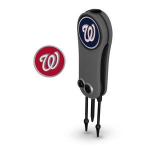 MLB Switchblade Tool with Ball Markers 1131888-Washington Nationals