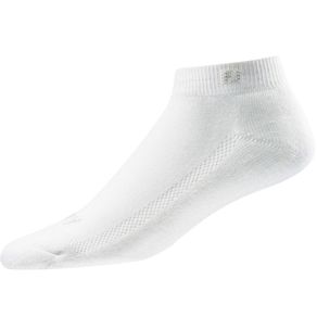FootJoy Women\'s ProDry Sportlet Socks 1133745-White  Size sizes 6-9, white
