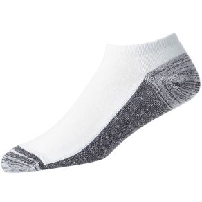 FootJoy Men\'s ProDry Low Cut Socks - 2 Pack 1133777-White  Size sizes 12-15, white