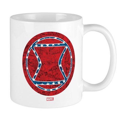 Stars and Stripes Black Widow Mug