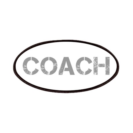 coach-CAP-GRAY Patches
