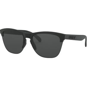 Oakley Frogskins Lite Sunglasses 1500171-Matte Black w/ Gray, matte black w/ gray