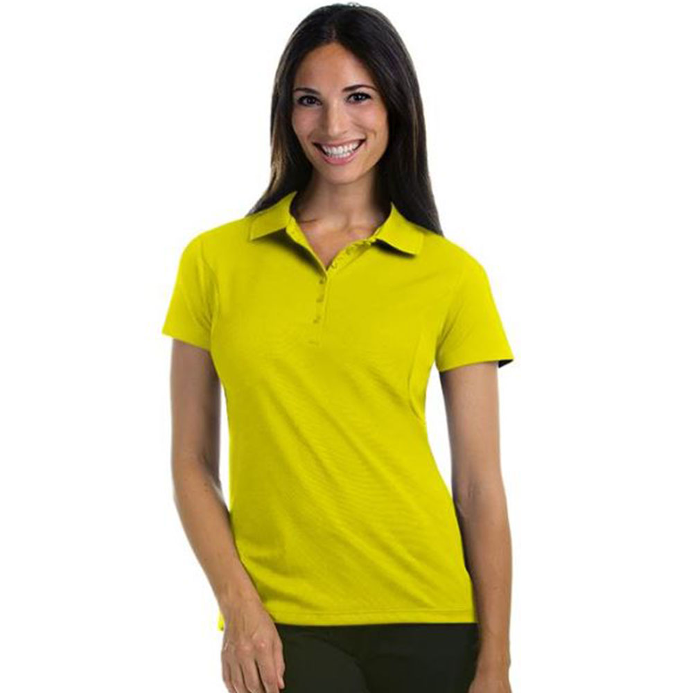 Antigua Women\'s Pique Xtra-Lite Polo  Size 2XL, Light Yellow