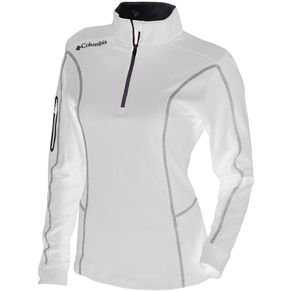 Columbia Women\'s Shotgun 1/4 Zip Pullover 1504454-White  Size 2xl, white