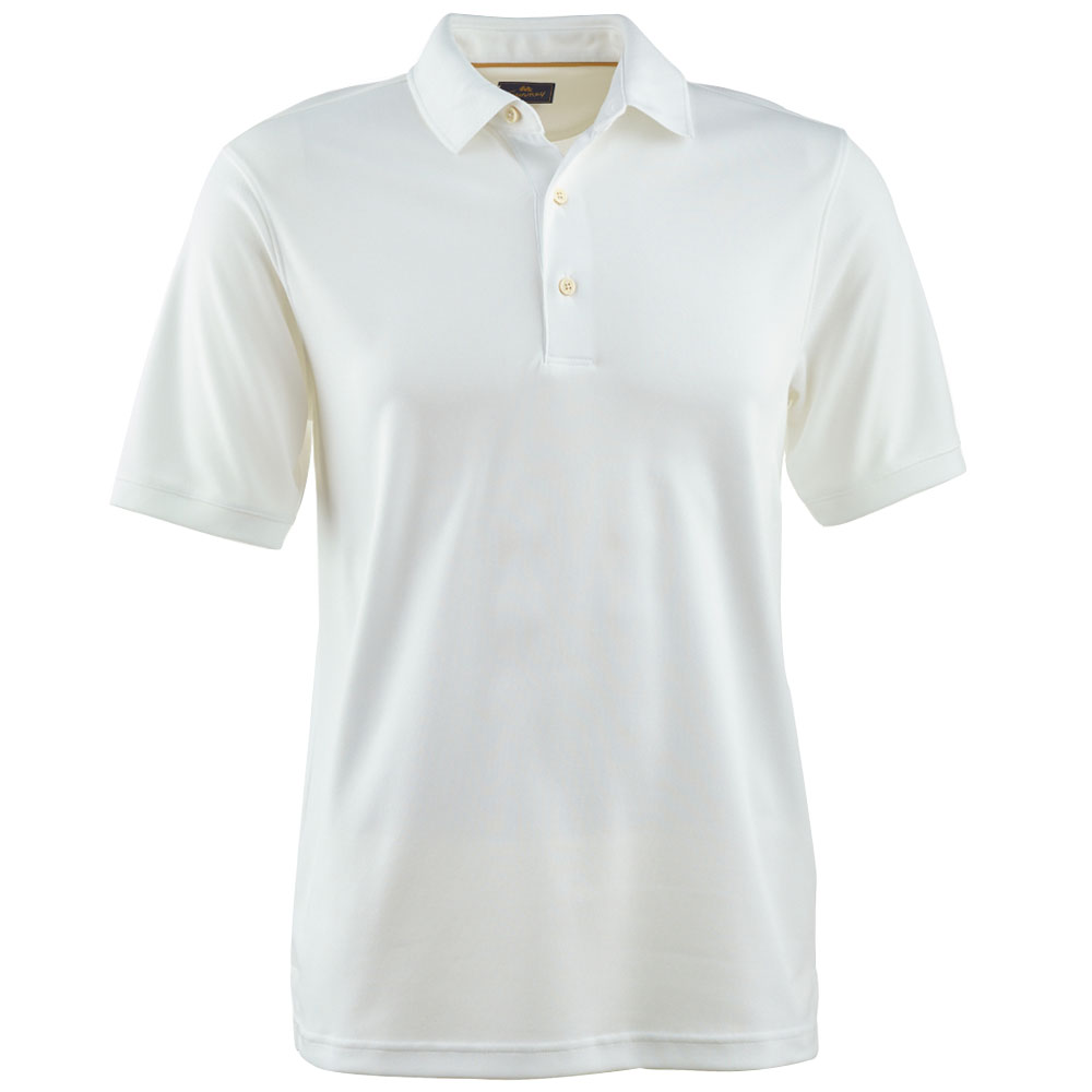 Tourney Men\'s Solid Polo  Size SM, Peach Nectar