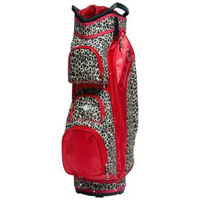 Glove It Women\'s Leopard Cart Bag 1525032-Leopard Red, leopard red