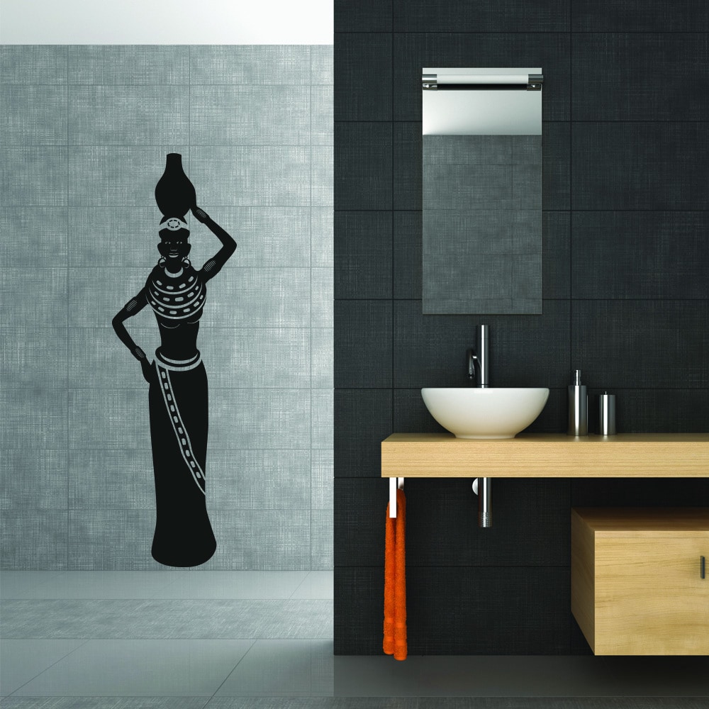 African Woman II Vinyl Art Wall Decal
