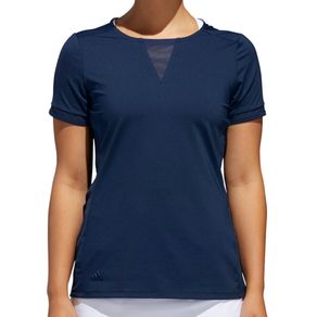 adidas Women\'s Sport Mesh Shirt 2010942-Night Indigo  Size xs, night indigo