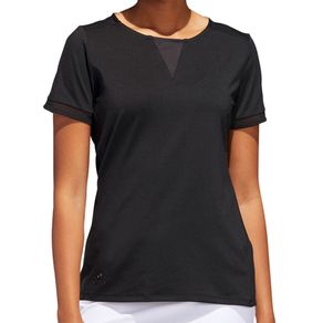 adidas Women\'s Sport Mesh Shirt 2010952-Black  Size xs, black