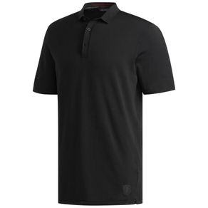 adidas Men\'s Adicross Primeknit Polo 2011947-Black  Size lg, black