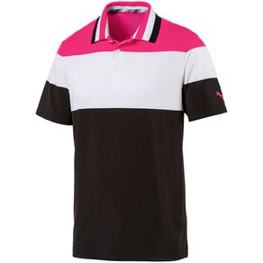 Puma Men\'s Nineties Polo 2013393-Fuchsia Purple  Size lg, fuchsia purple