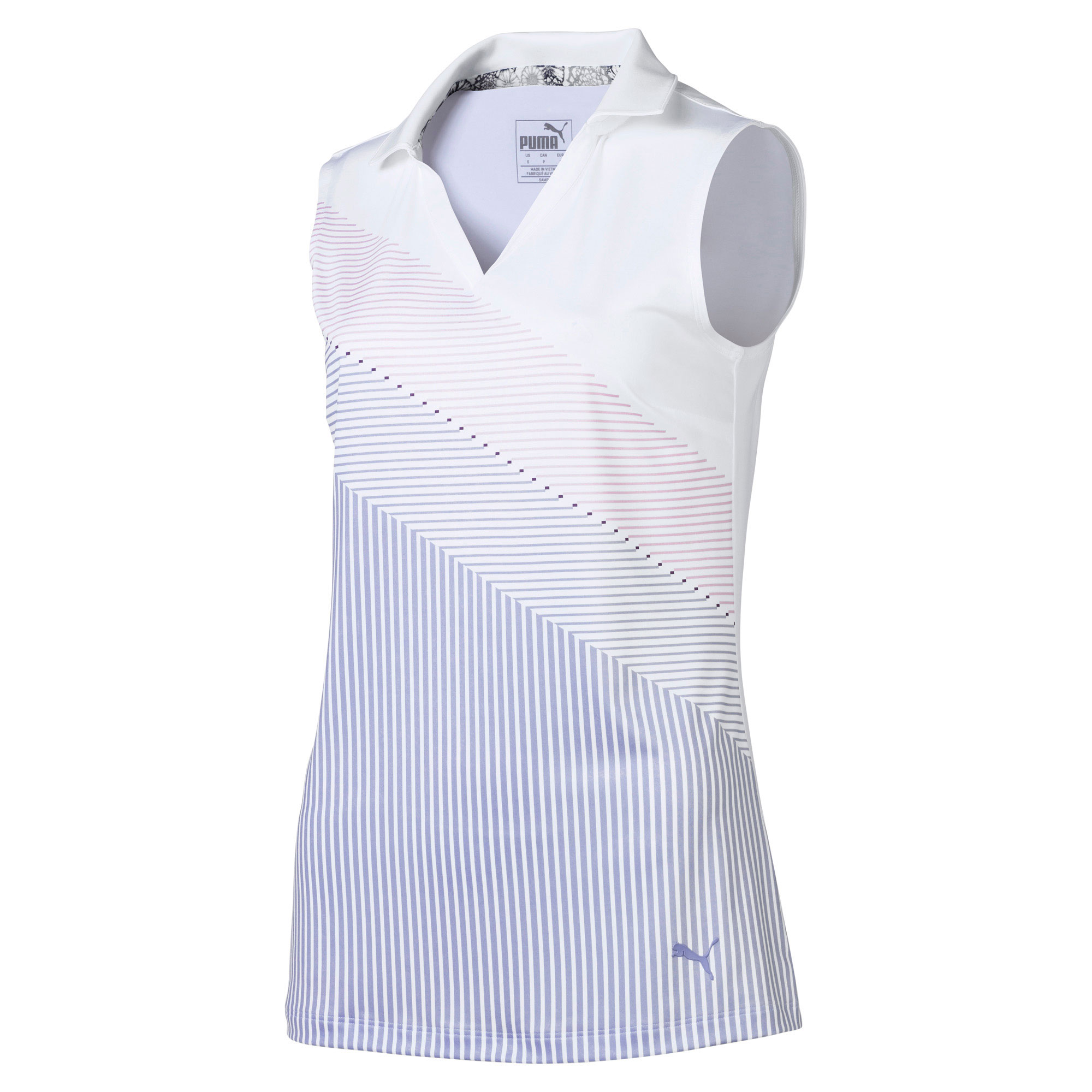 Puma Women\'s Prep Sleeveless Polo  Size XS, Indigo
