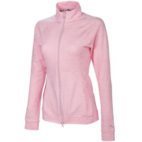 Puma Women\'s Vented Jacket 2014837-Pale Pink Heather  Size xl, pale pink heather
