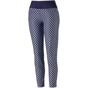 Puma Women\'s PWRSHAPE Checker Pants 2015226-Peacoat  Size lg, peacoat