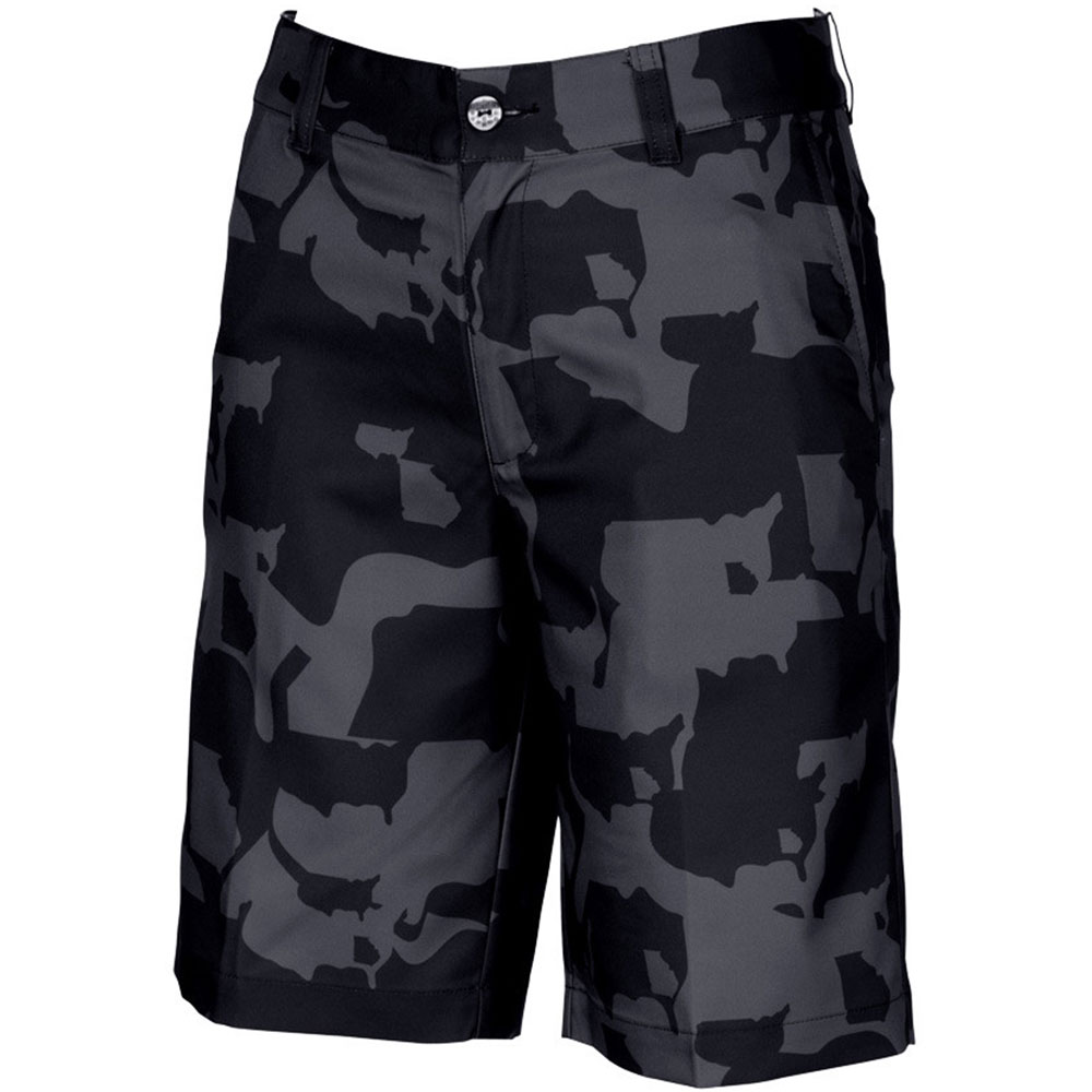 Puma Junior\'s Union Camo Shorts  Size SM, Juniper