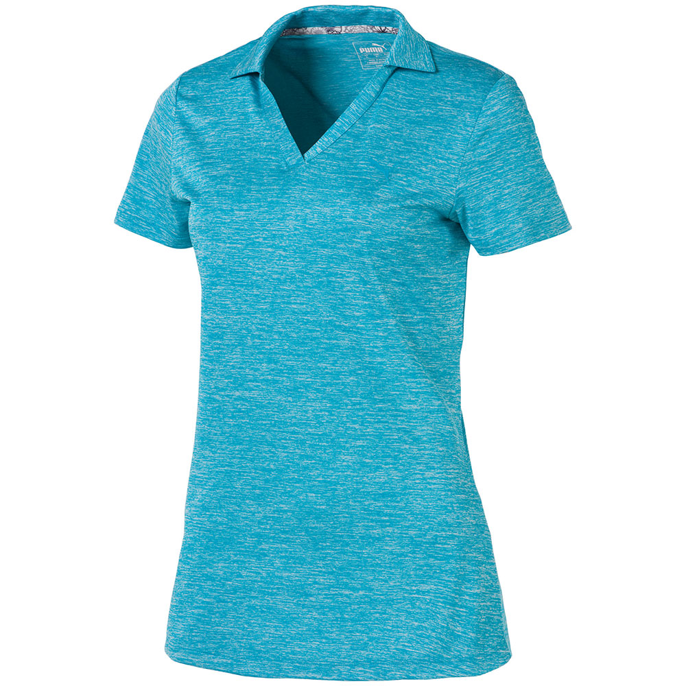 Puma Women\'s Super Soft Polo  Size XS, Puma Black Heather