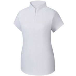 FootJoy Women\'s Jersey Mesh Raglan Sleeve Polo 2036322-White  Size md, white