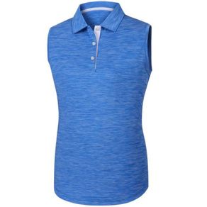 FootJoy Women\'s ProDry Interlock Sleeveless Polo 2036414-Royal Space Dye  Size xl, royal space dye