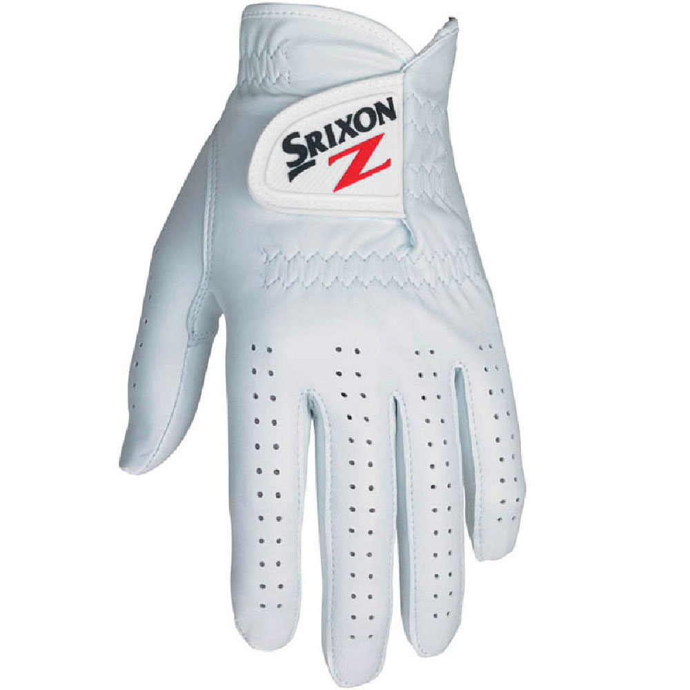 Srixon Men\'s Cabretta Leather Golf Gloves  Size CADET SM, White
