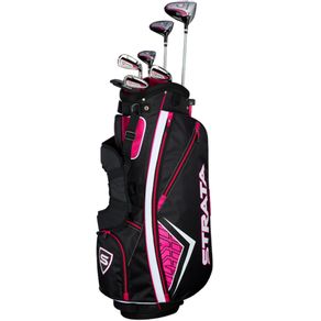 Callaway Women\'s Strata 11PC Package Set 2040380-Right Steel/Graphite Combo Ladies, Right